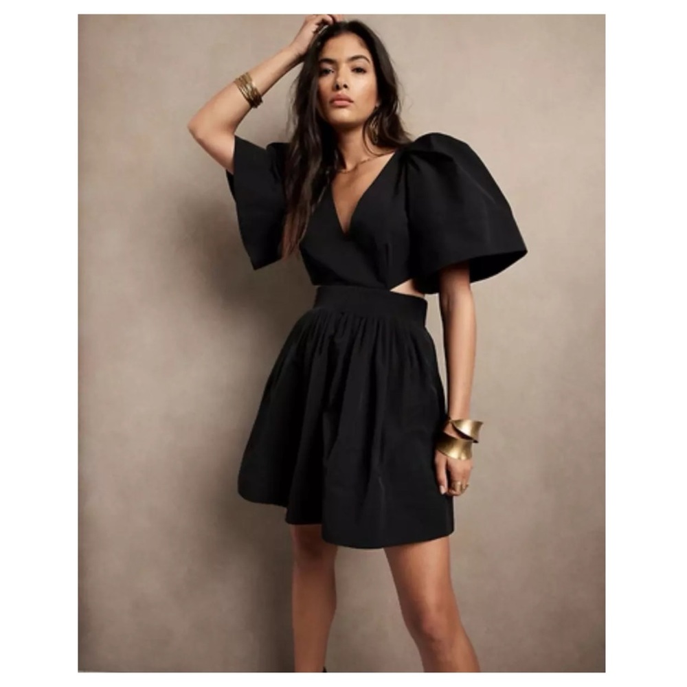 Banana Republic Black Mini Dress
